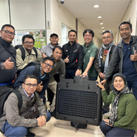 マレーシアからのお客さん