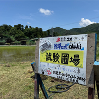 稲作家 看板まで、ありがとう！