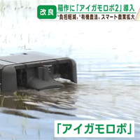 長野県伊那市ではアイガモロボの普及拡大