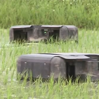 山形県川西町の置賜農業高校でも実演